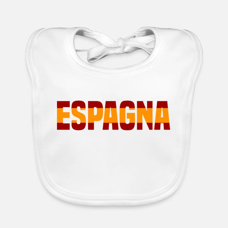 Contrasting Espagna Organic Baby Bibs