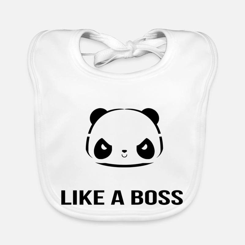 Comme un Boss Panda Bavoir bio Bébé
