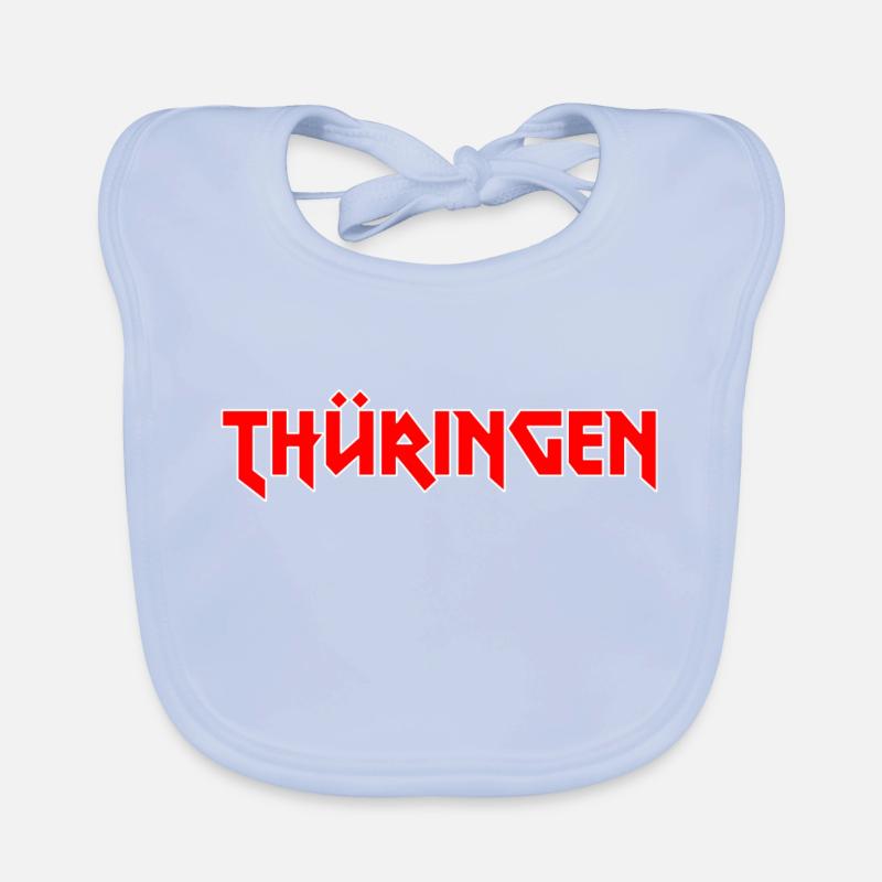 Maison à la mode THÜRINGEN Metal-Design Bavoir bio Bébé