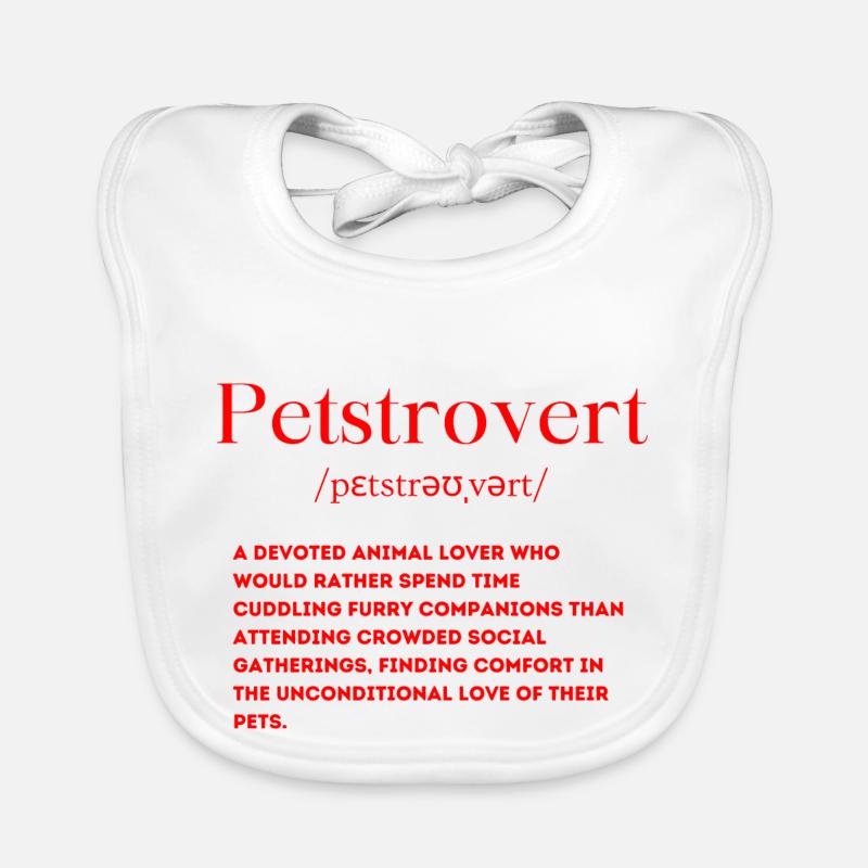 Petstrovert Definition Organic Baby Bibs