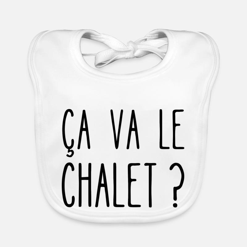 ça va le chalet Bavoir bio Bébé
