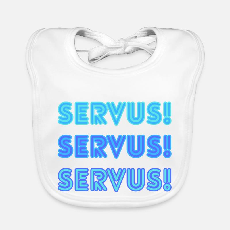 Servus Servus Servus Baby Bio-Lätzchen