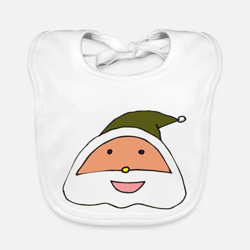 weihnachtsmann Baby Bio-Lätzchen