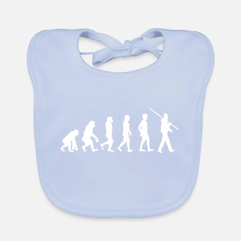 Evolution ski Bavoir bio Bébé