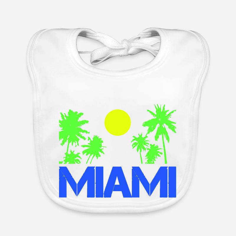 Miami Organic Baby Bibs