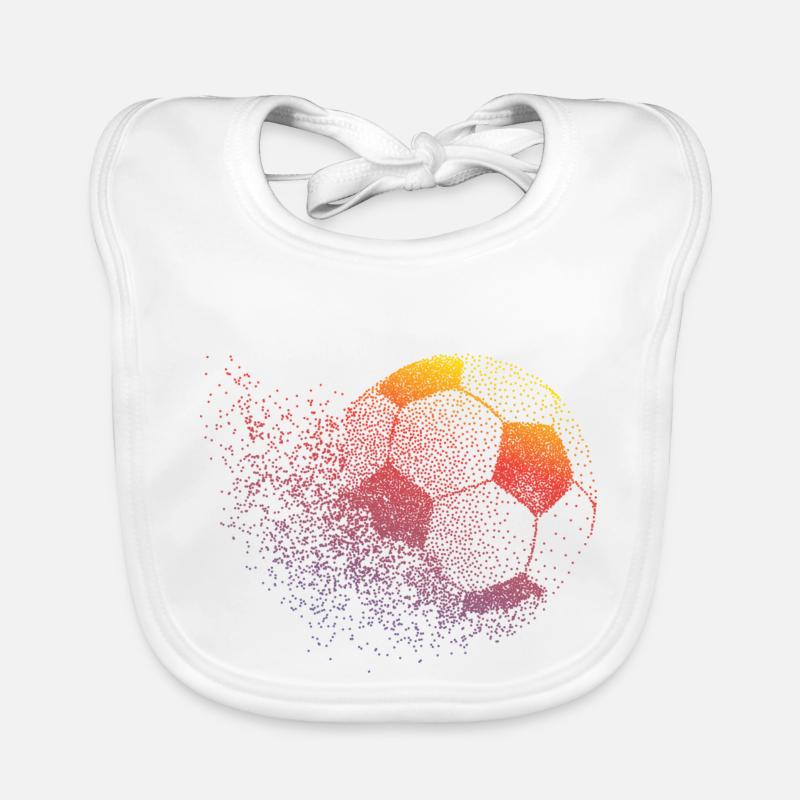 Fussball Baby Bio-Lätzchen
