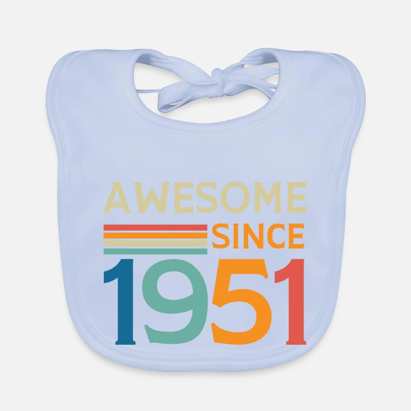 Großartig seit 1951 Baby Bio-Lätzchen