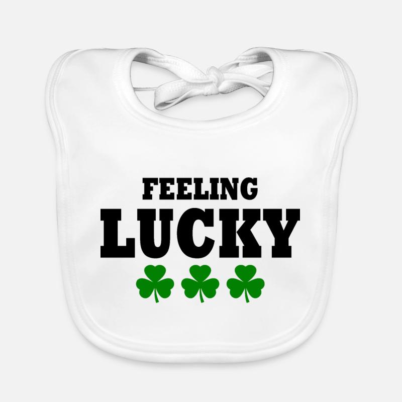 feeling lucky Bavoir bio Bébé