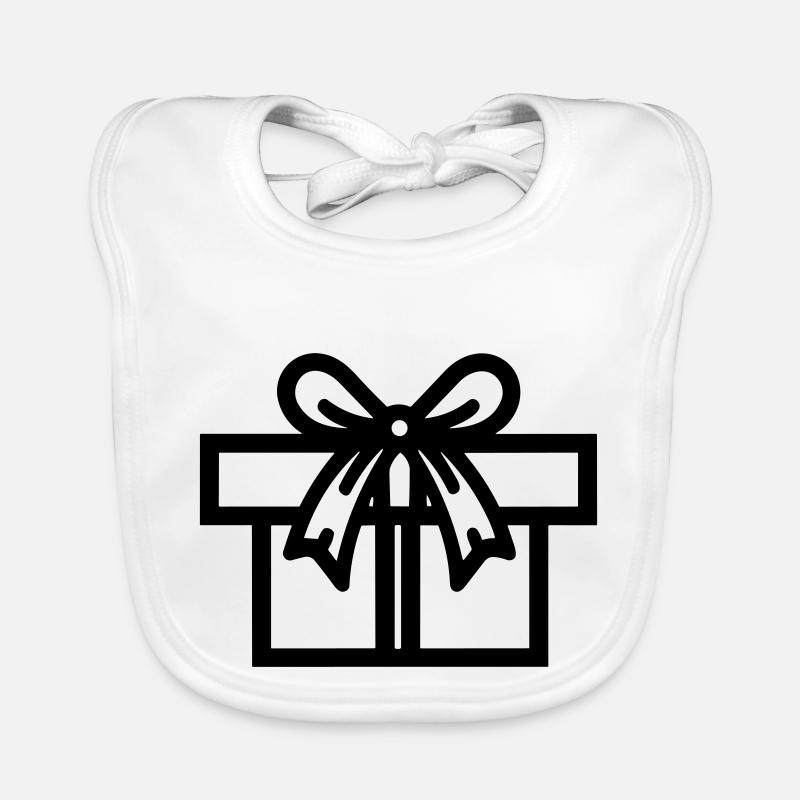 Kleine Geschenkbox Baby Bio-Lätzchen