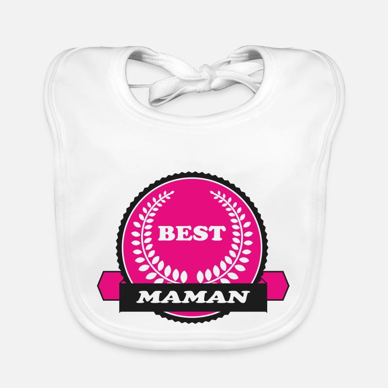 maman mother mama Bavoir bio Bébé