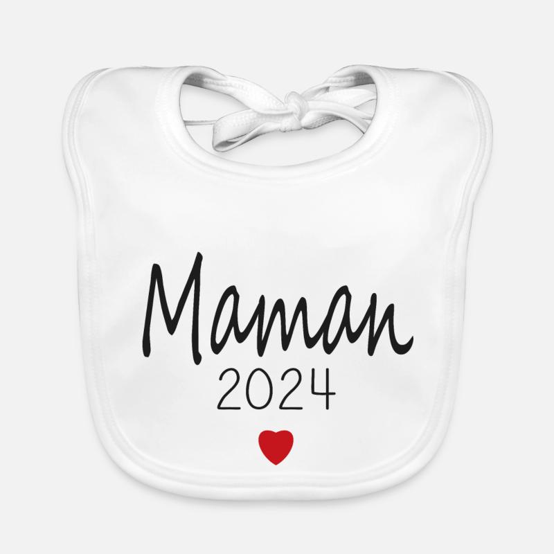 Mama - Future Mama 2024 Baby Bio-Lätzchen