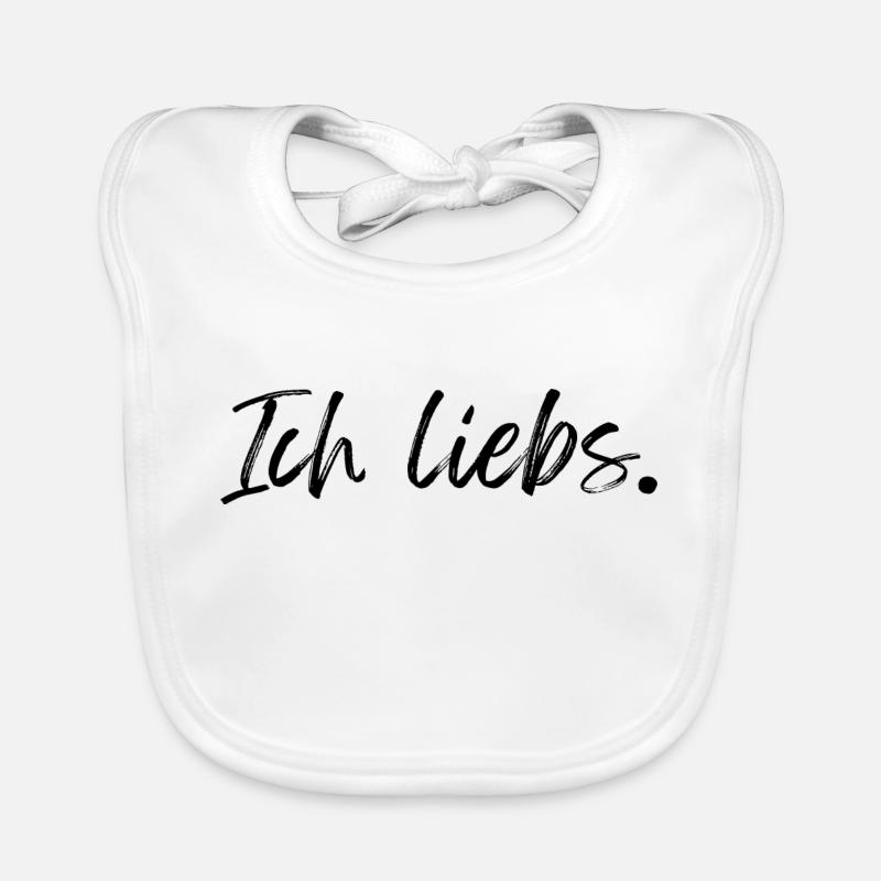 Ich liebs Baby Bio-Lätzchen