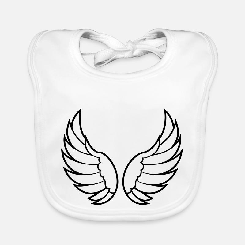 Angel Wings Organic Baby Bibs