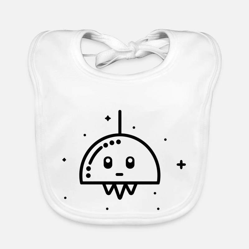flying saucer Organic Baby Bibs
