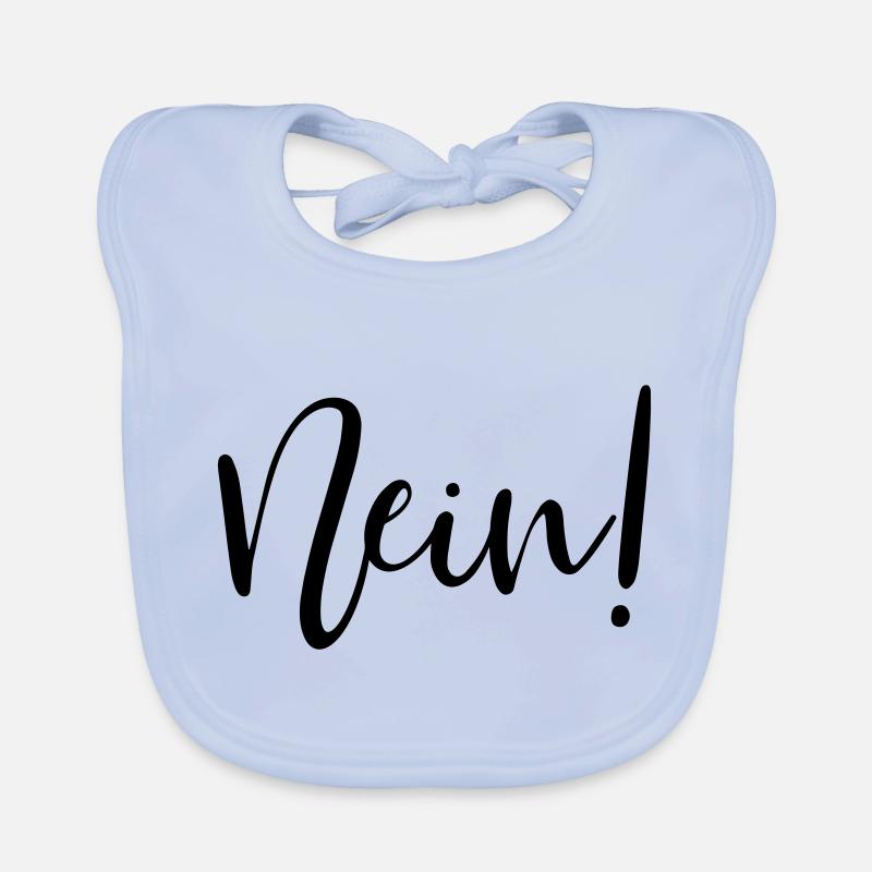 Nein! Baby Bio-Lätzchen