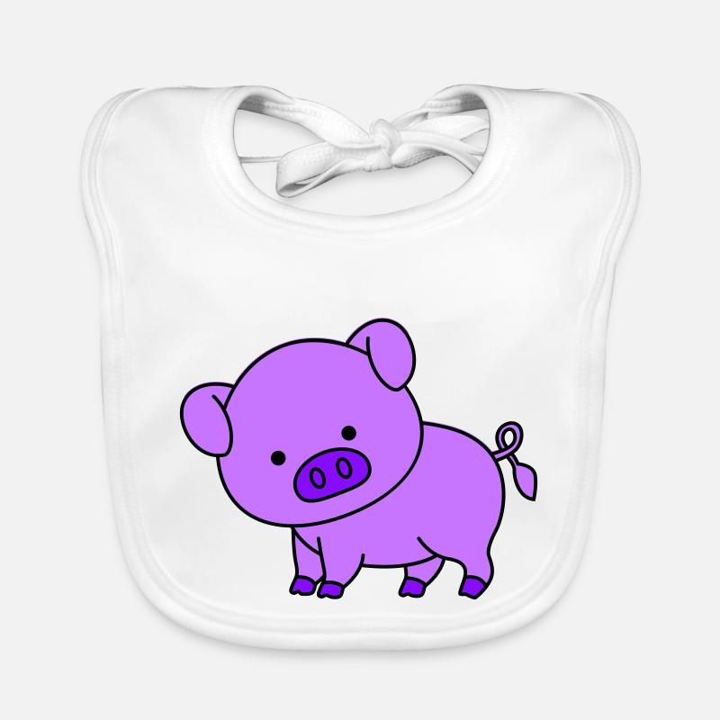 pig Baby Bio-Lätzchen