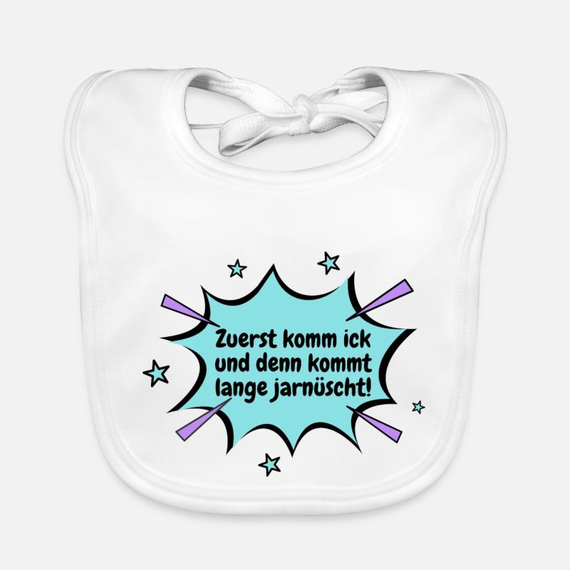 Berlin First I come Organic Baby Bibs