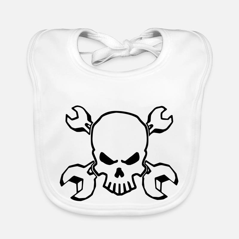 TOOLSKULL - 1C Organic Baby Bibs