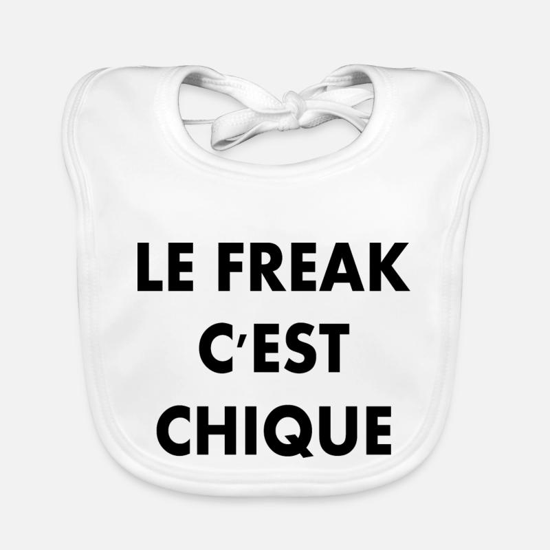 le freak c'est chique Bavoir bio Bébé
