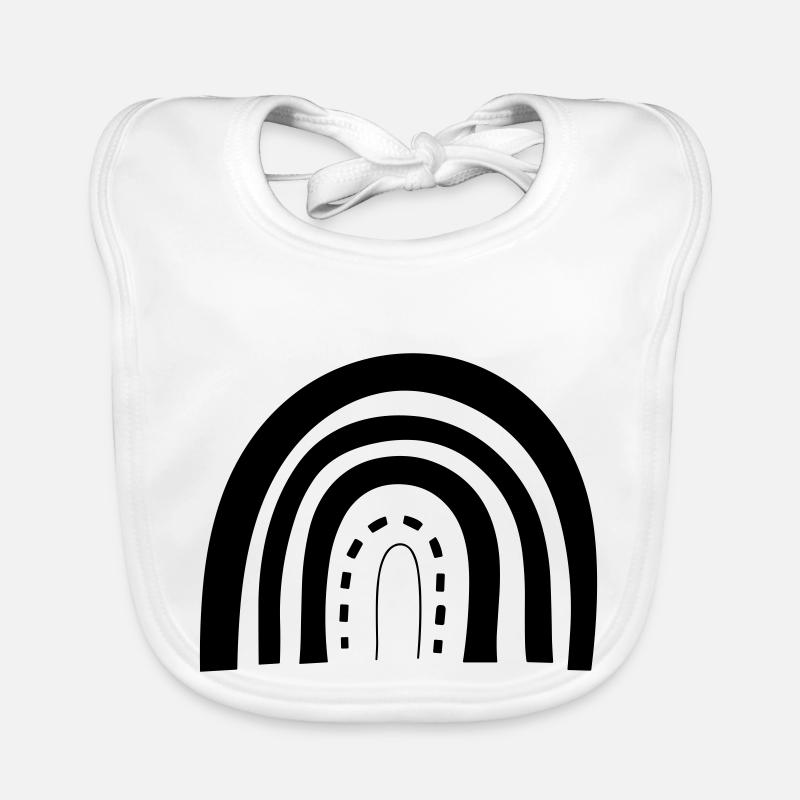 Arc en ciel Bavoir bio Bébé
