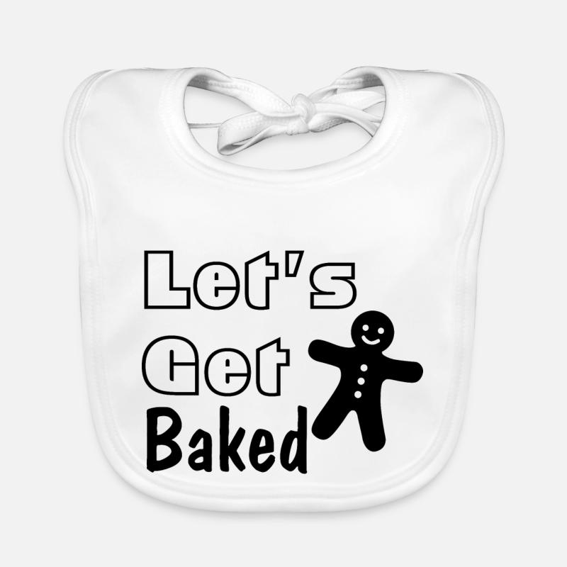 Lets Get Baked Baby Bio-Lätzchen