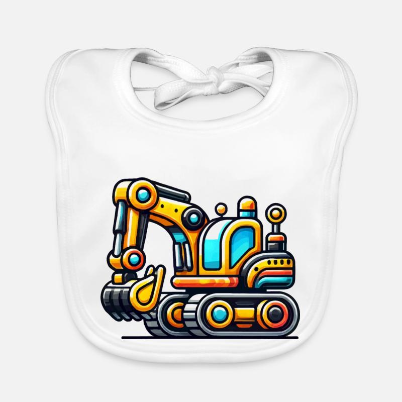Bagger Baby Bio-Lätzchen