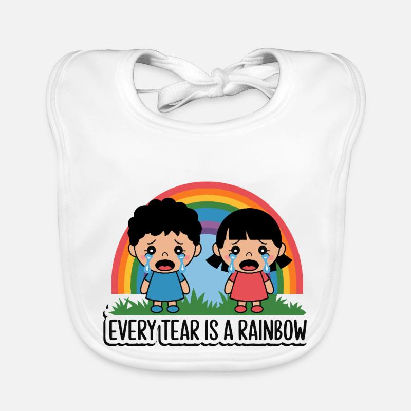 WEINENDE KINDER Baby Bio-Lätzchen