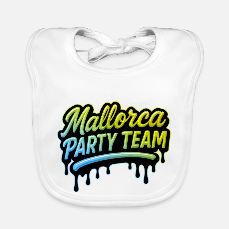 Mallorca Party Team Bunt Bavoir bio Bébé