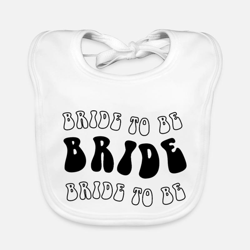 Future mariée Bavoir bio Bébé