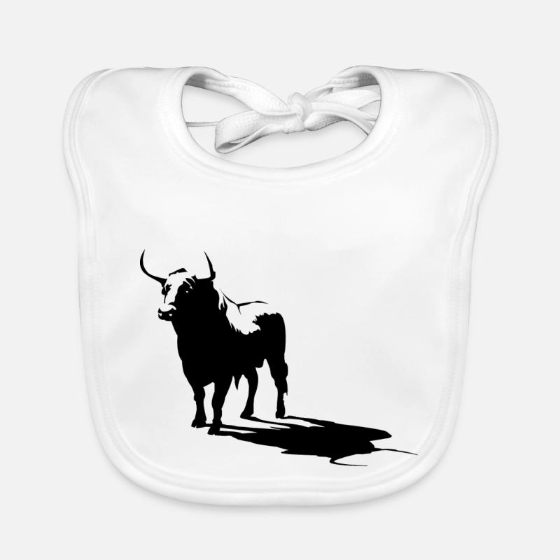 toro noir Bavoir bio Bébé
