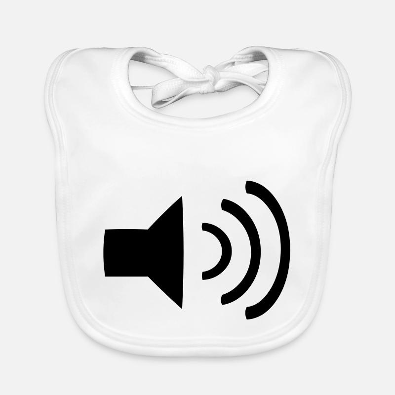 Volume de la musique Bavoir bio Bébé