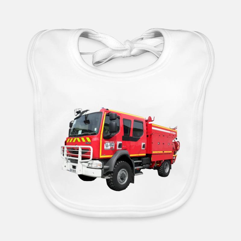 Pompier CCR Baby Bio-Lätzchen