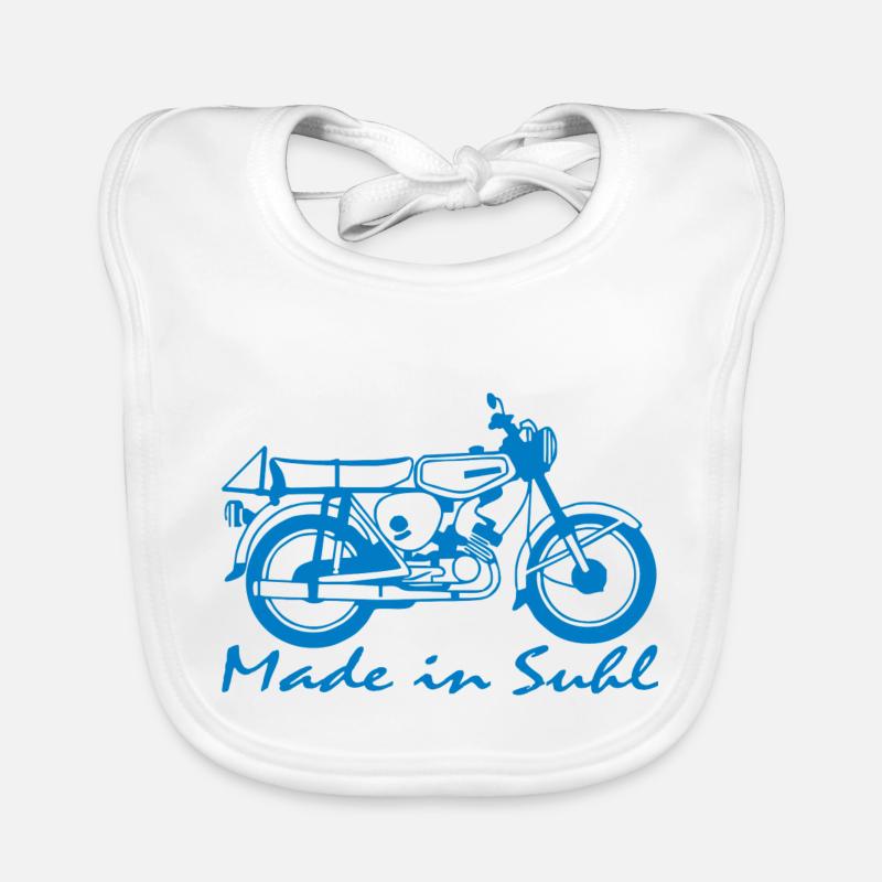 Simson S51 Made in Suhl Baby Bio-Lätzchen