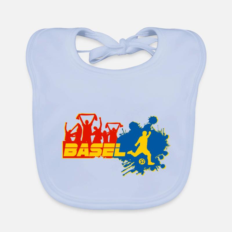Basel Fan Baby Bio-Lätzchen