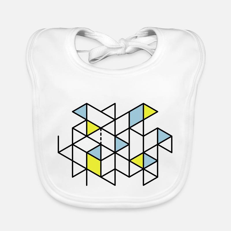 Geometry #001 Baby Bio-Lätzchen