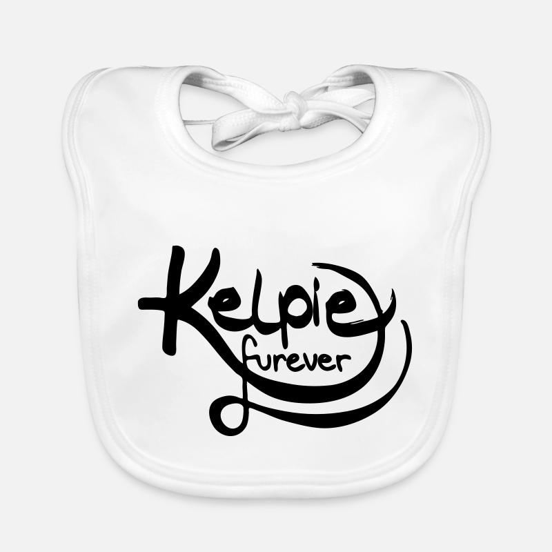 Kelpie furever Baby Bio-Lätzchen