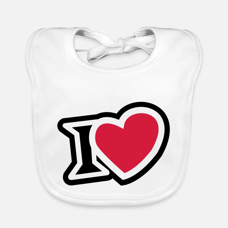 I love 2 clr Organic Baby Bibs