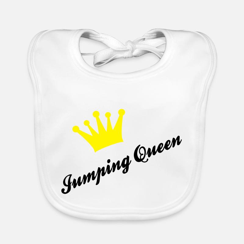 Springreiten Baby Bio-Lätzchen