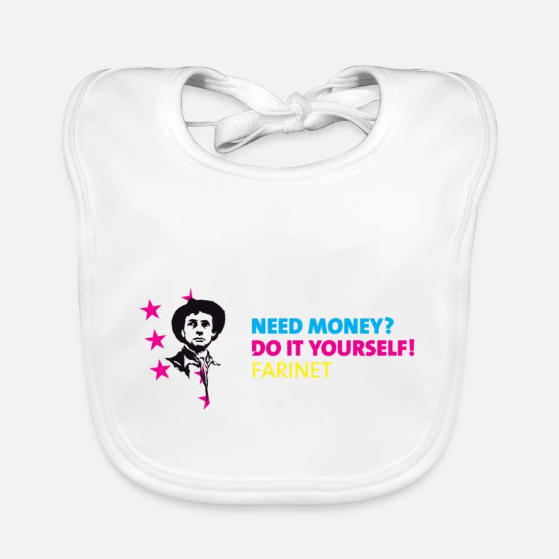 Farinet DIY Horizontal Organic Baby Bibs