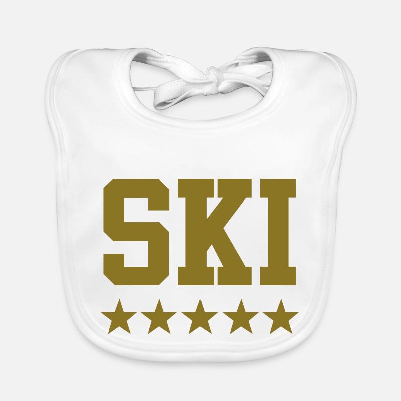 ski Bavoir bio Bébé