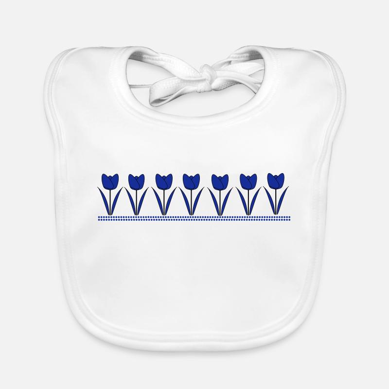 tulips Organic Baby Bibs