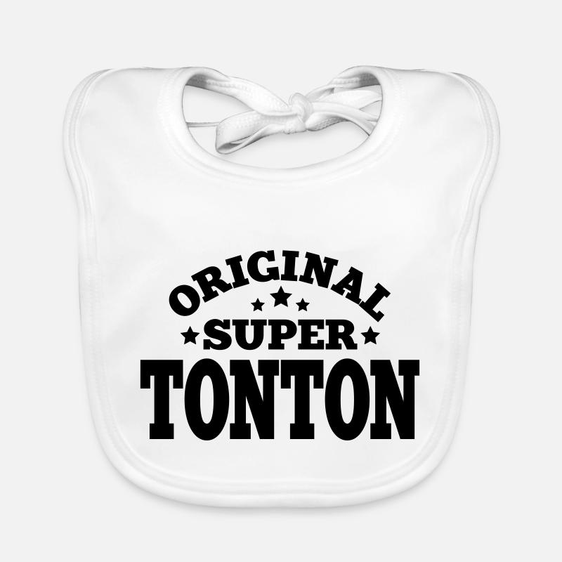original super tonton Bavoir bio Bébé