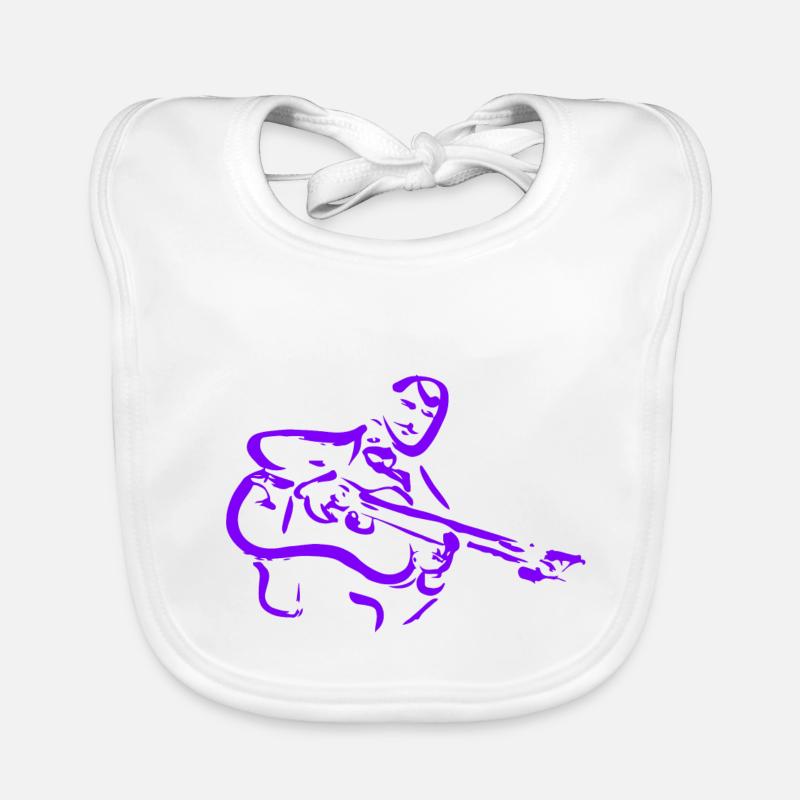 DJANGO VIOLA Organic Baby Bibs