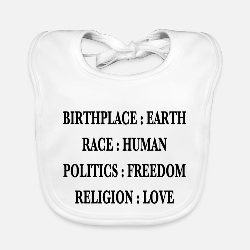 My is human Organic Baby Bibs