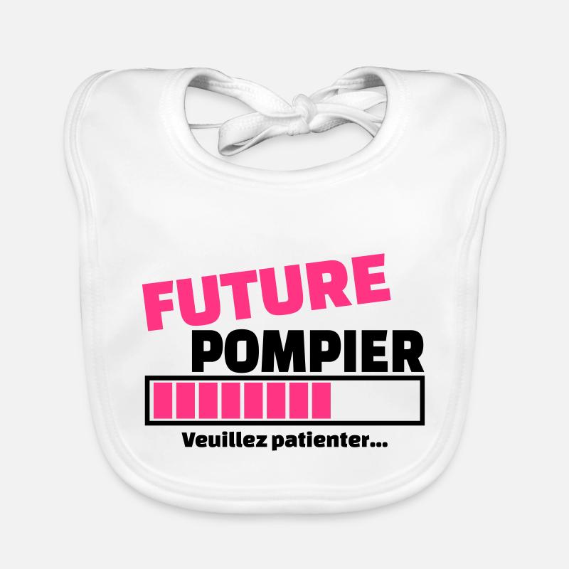 future pompier Bavoir bio Bébé