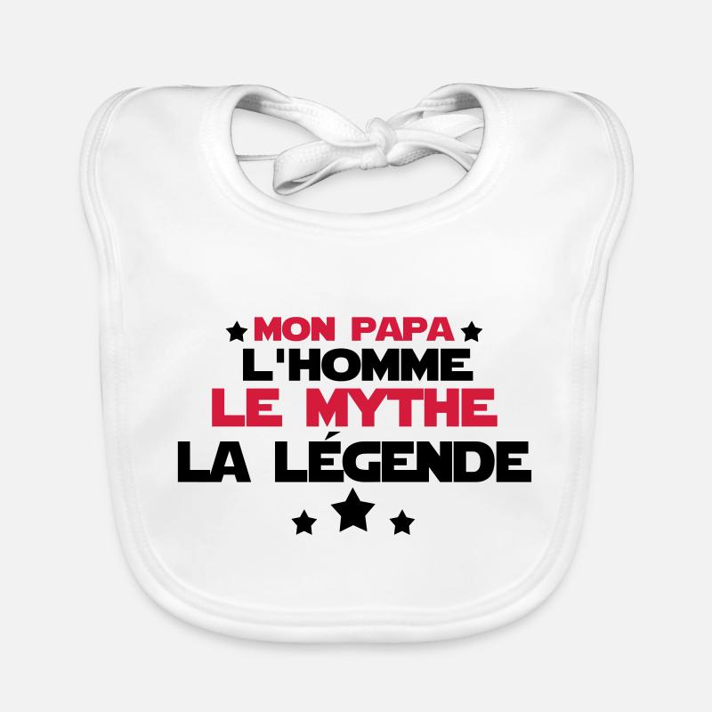 mon papa Bavoir bio Bébé