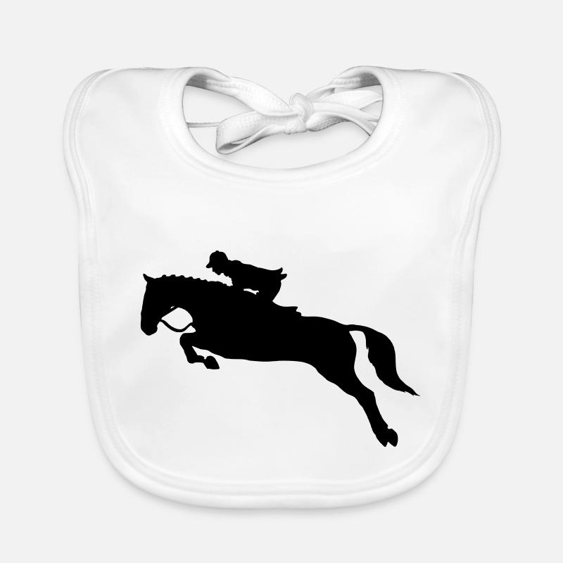Cheval Bavoir bio Bébé