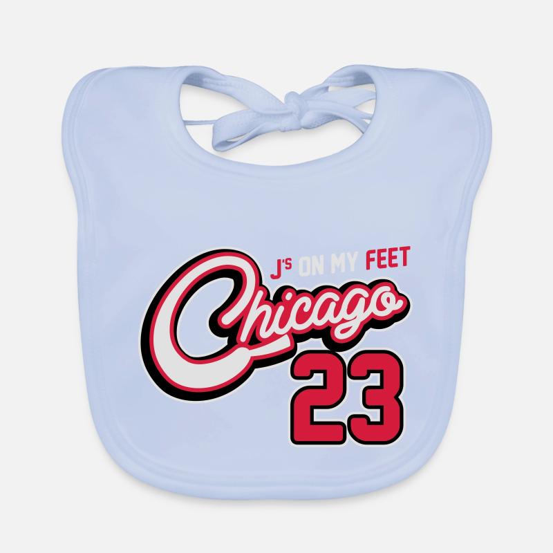 J's on my Feet - Chicago 23 Baby Bio-Lätzchen