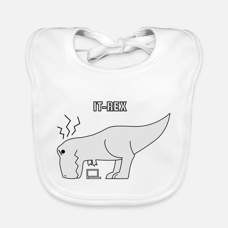 Informatik IT-Rex Baby Bio-Lätzchen