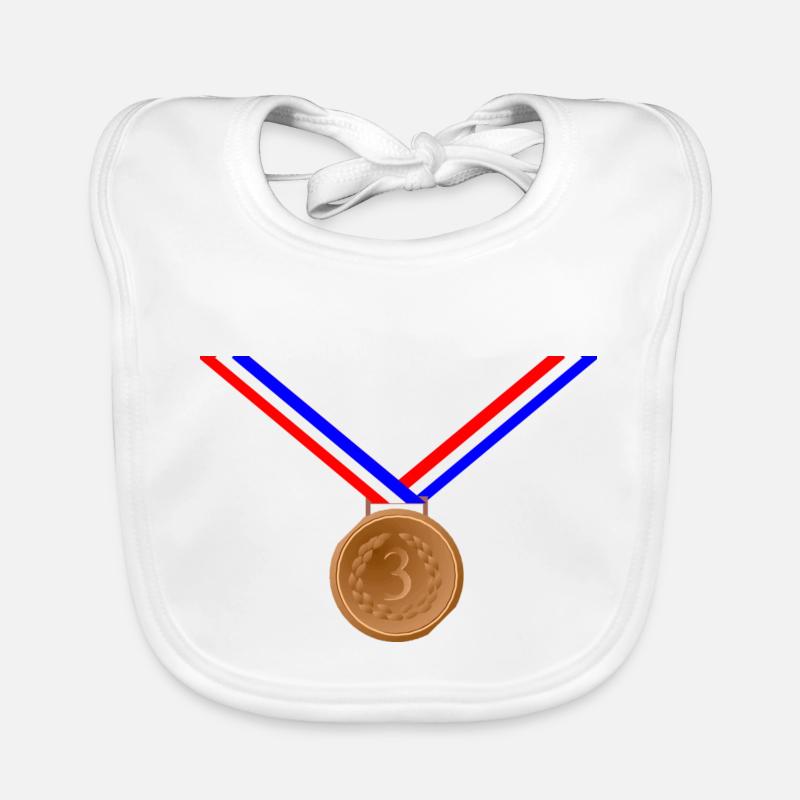 Bronze Medal 3rd Organic Baby Bibs
